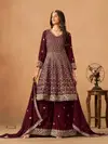 Aanaya Vol 233 By Dani Faux Georgette Top With Plazo Dupatta Wholesale Market In Surat With Price
